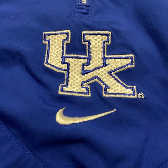 Vintage Nike Team Center Swoosh Kentucky Wildcats Pullover Windbreaker Jacket - Picture 3 of 6